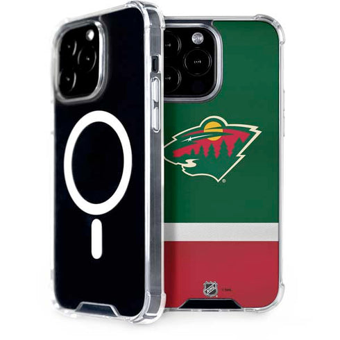 NHL Minnesota Wild Jersey iPhone 13 Pro Max MagSafe Case
