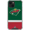 NHL Minnesota Wild Jersey iPhone 14 Clear Case