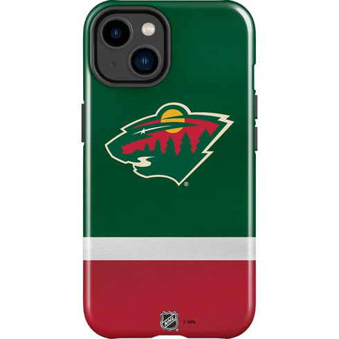 NHL Minnesota Wild Jersey iPhone 15 Plus Impact Case