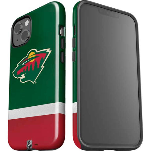 NHL Minnesota Wild Jersey iPhone 15 Plus Impact Case