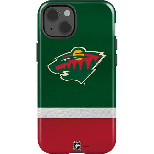 NHL Minnesota Wild Jersey iPhone 15 Impact Case