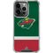 NHL Minnesota Wild Jersey iPhone 14 Pro Clear Case