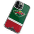 NHL Minnesota Wild Jersey iPhone 14 Pro Clear Case