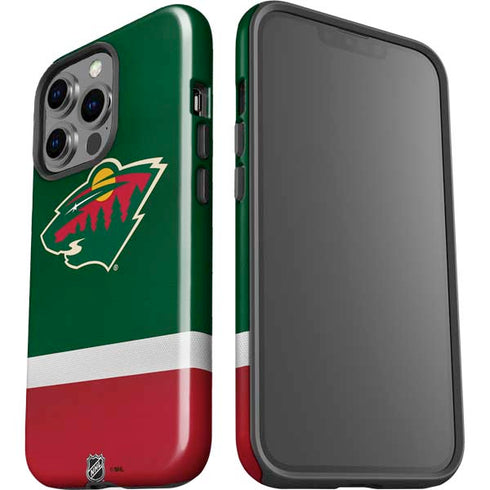 NHL Minnesota Wild Jersey iPhone 15 Pro Impact Case