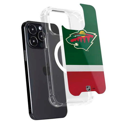 NHL Minnesota Wild Jersey iPhone 15 Pro MagSafe Case