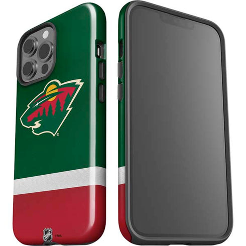 NHL Minnesota Wild Jersey iPhone 15 Pro Max Impact Case