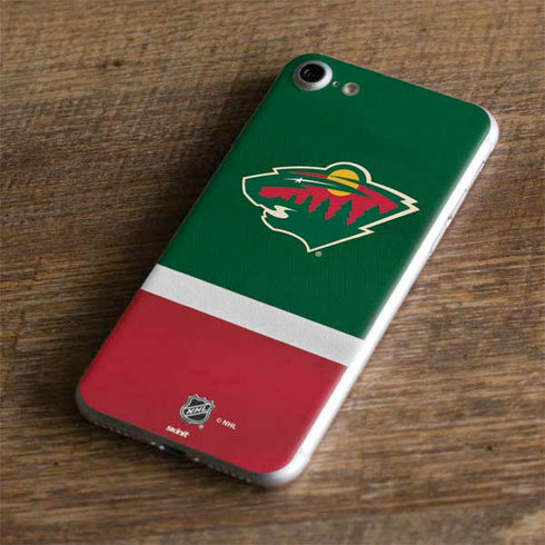 NHL Minnesota Wild Jersey iPhone 7 Skin
