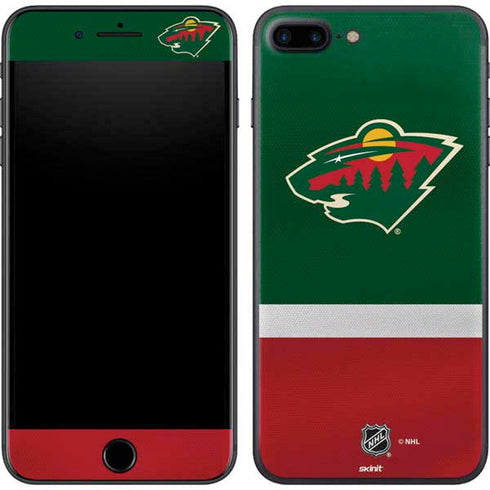 NHL Minnesota Wild Jersey iPhone 8 Plus Skin