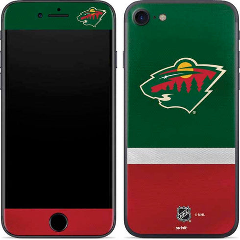 NHL Minnesota Wild Jersey iPhone 8 Skin