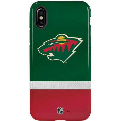 NHL Minnesota Wild Jersey iPhone X Pro Case