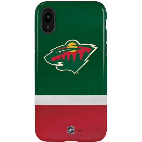 NHL Minnesota Wild Jersey iPhone XR Pro Case