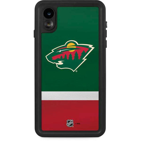 NHL Minnesota Wild Jersey iPhone XR Waterproof Case