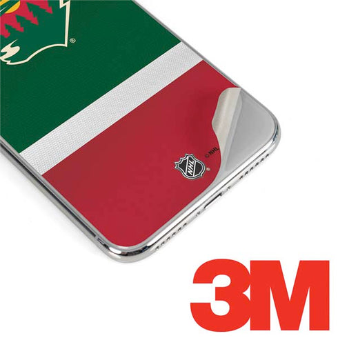 NHL Minnesota Wild Jersey iPhone XS Max Skin