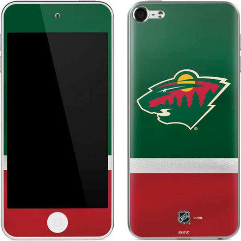 NHL Minnesota Wild Jersey Apple iPod Skin