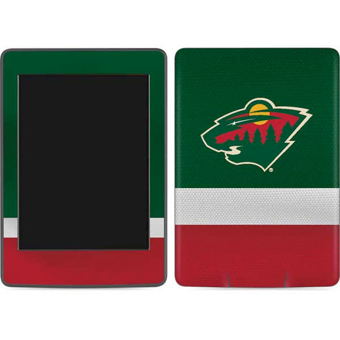 NHL Minnesota Wild Jersey Amazon Kindle Skin