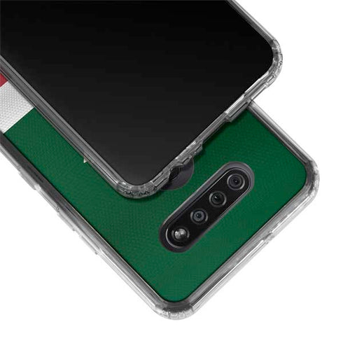NHL Minnesota Wild Jersey LG K51/Q51 Clear Case