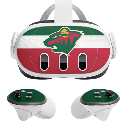 NHL Minnesota Wild Jersey Meta Quest 3 Skin