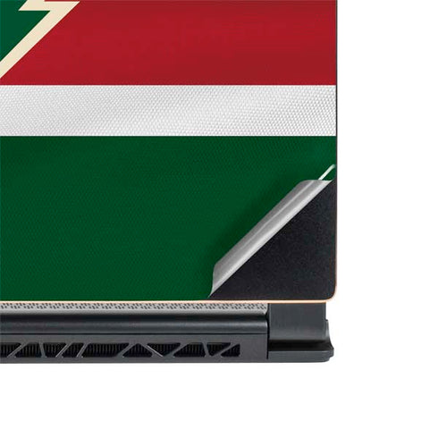 NHL Minnesota Wild Jersey MSI GS65 Stealth Laptop Skin