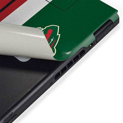 NHL Minnesota Wild Jersey Nintendo Switch Bundle Skin