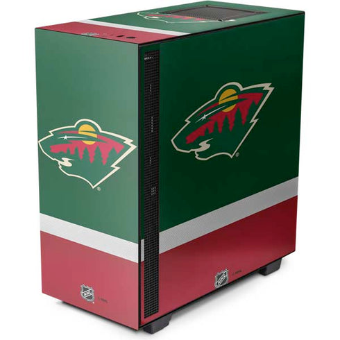 NHL Minnesota Wild Jersey NZXT H510 Compact ATX Mid-Tower Case Skin