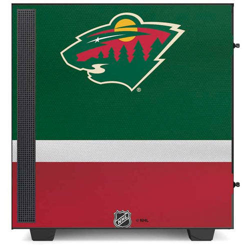 NHL Minnesota Wild Jersey NZXT H510 Compact ATX Mid-Tower Case Skin