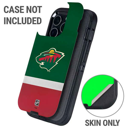NHL Minnesota Wild Jersey Otterbox Defender iPhone Skin