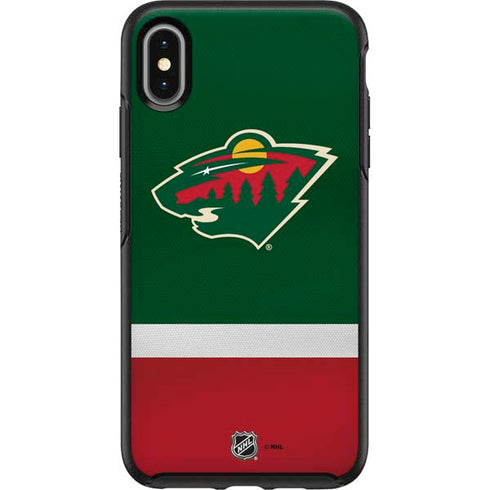 NHL Minnesota Wild Jersey Otterbox Symmetry iPhone Skin