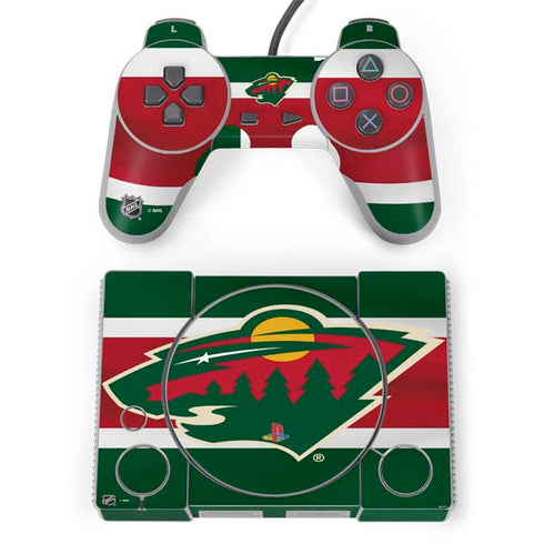 NHL Minnesota Wild Jersey PlayStation Classic Bundle Skin