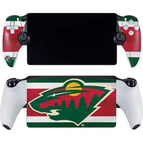 NHL Minnesota Wild Jersey PlayStation Portal Remote Player Skin
