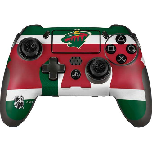 NHL Minnesota Wild Jersey PlayStation Scuf Vantage 2 Controller Skin