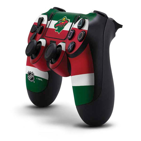 NHL Minnesota Wild Jersey PS4 Controller Skin