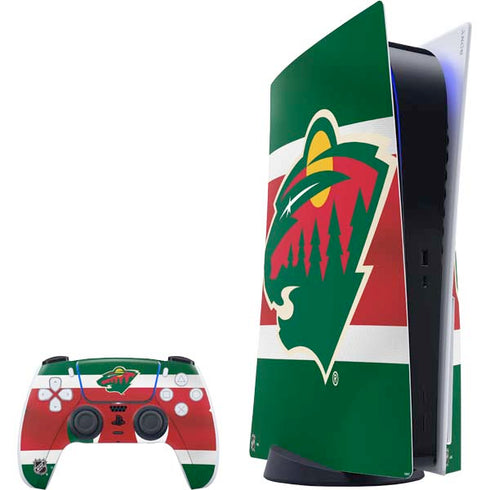NHL Minnesota Wild Jersey PS5 Bundle Skin