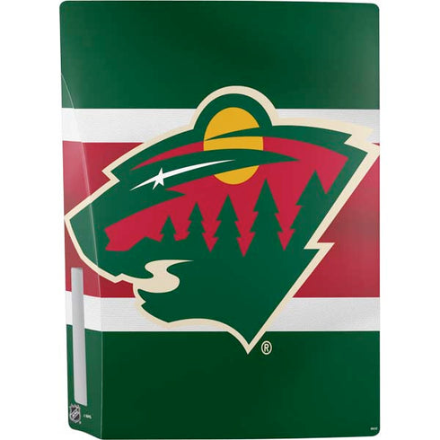 NHL Minnesota Wild Jersey PS5 Console Skin