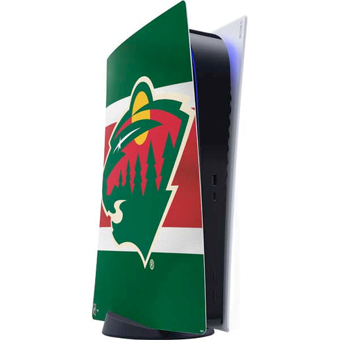 NHL Minnesota Wild Jersey PS5 Digital Edition Console Skin