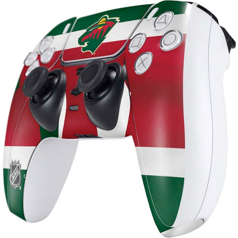 NHL Minnesota Wild Jersey PS5 Controller Skin
