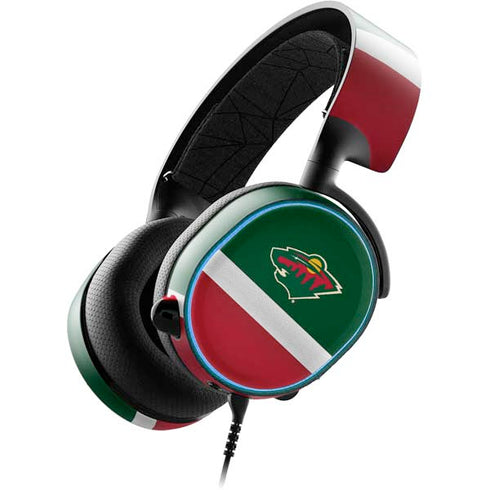 NHL Minnesota Wild Jersey SteelSeries Arctis 3 Skin