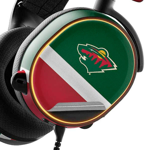 NHL Minnesota Wild Jersey SteelSeries Arctis 5 Skin