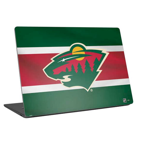 NHL Minnesota Wild Jersey Universal Laptop 12in (9.8 x 6.8in) Skin