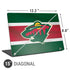 NHL Minnesota Wild Jersey Universal Laptop 15in (12.2 x 8.8in) Skin