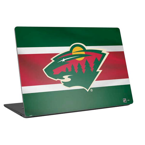 NHL Minnesota Wild Jersey Universal Laptop 16.6in (13.4 x 9.7in) Skin