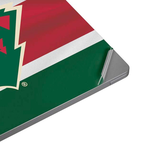 NHL Minnesota Wild Jersey Universal Laptop 18in (14.6 x 10.6in) Skin