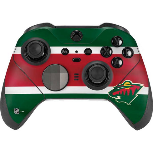 NHL Minnesota Wild Jersey Xbox Elite Wireless Controller Series 2 Skin