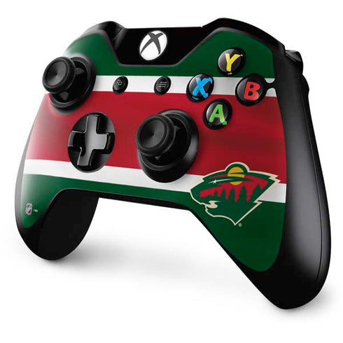 NHL Minnesota Wild Jersey Xbox One Controller Skin