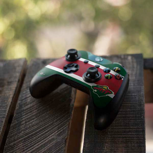 NHL Minnesota Wild Jersey Xbox One Controller Skin