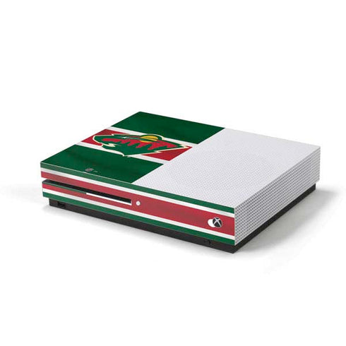 NHL Minnesota Wild Jersey Xbox One S Console Skin
