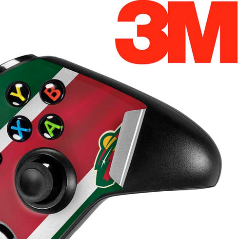 NHL Minnesota Wild Jersey Xbox One S Controller Skin