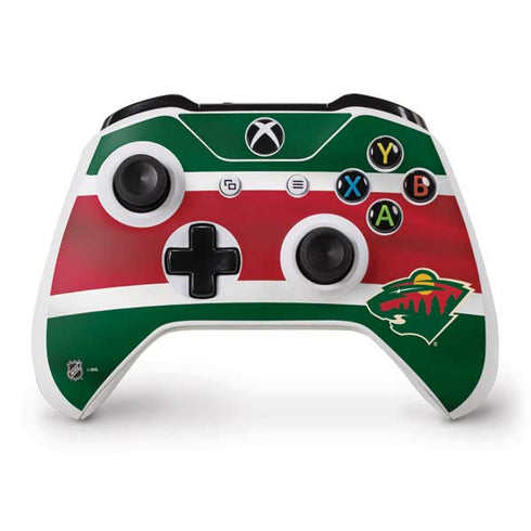 NHL Minnesota Wild Jersey Xbox One S Controller Skin