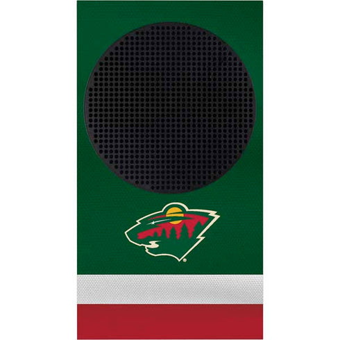 NHL Minnesota Wild Jersey Xbox Series S Console Skin