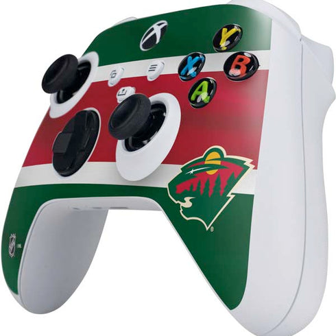 NHL Minnesota Wild Jersey Xbox Series S Controller Skin