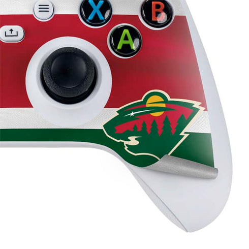 NHL Minnesota Wild Jersey Xbox Series S Controller Skin